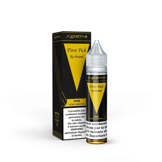 Liquido per Sigaretta Elettronica FIRST PICK RE-BRAND Mini Mix 10ml/20 al gusto di TABACCO VIRGINIA