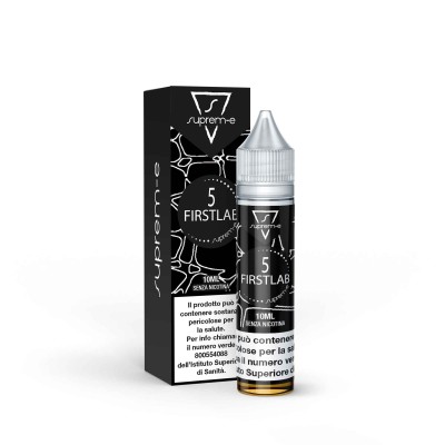 Liquido per Sigaretta Elettronica FIRST LAB N.5 Mini Mix 10ML/20 by Suprem-e al gusto di TABACCO VIRGINIA, BISCOTTO