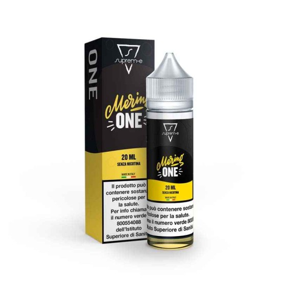 Linea ONE MERINGONE Liquido per Sigaretta Elettronica Shot Mix 20ML/60 by Suprem-e al gusto di MERINGA AL LIMONE