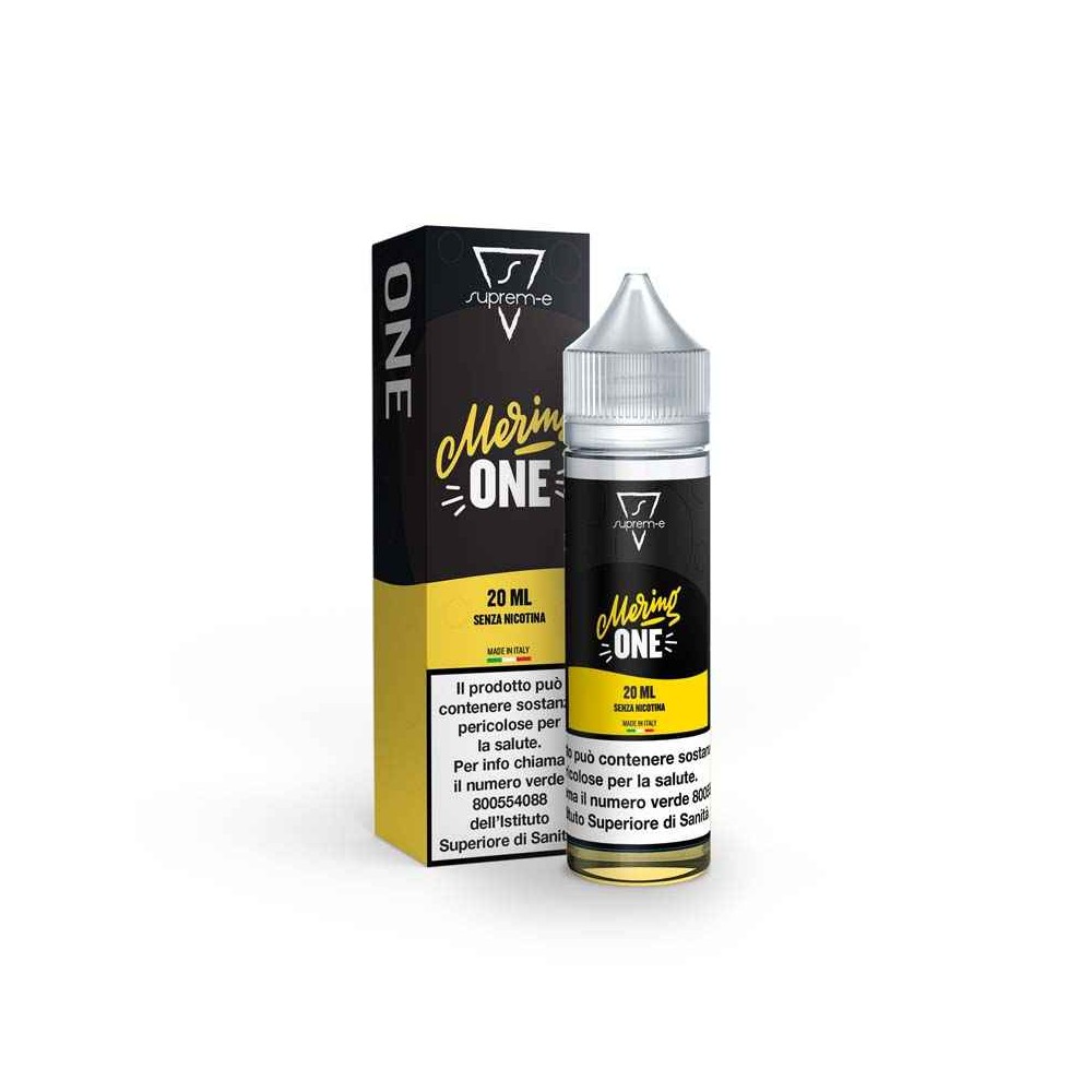 Linea ONE MERINGONE Liquido per Sigaretta Elettronica Shot Mix 20ML/60 by Suprem-e al gusto di MERINGA AL LIMONE