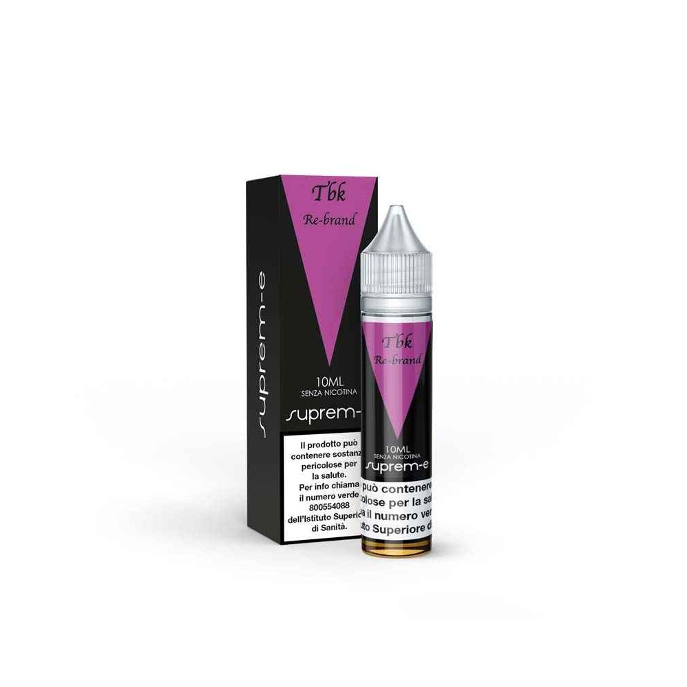 Liquido per Sigaretta Elettronica TBK RE-BRAND Mini Mix 10ML/20 by Suprem-e al gusto di tabacchi base Virginia.