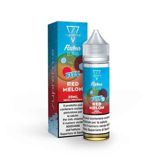 Liquido per Sigaretta Elettronica FIZZ RED MELON Shot Mix 20ML/60 by Suprem-e al gusto di Melone, Anguria, fragola, ghiaccio