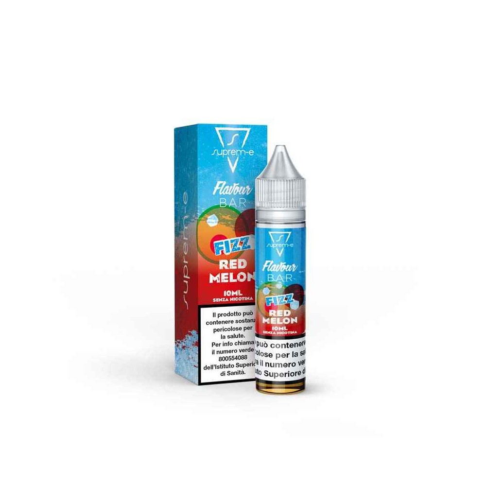 Liquido per Sigaretta Elettronica FIZZ RED MELON Mini Mix 10ML/20 by Suprem-e al gusto di Melone, Anguria, fragola, ghiaccio.