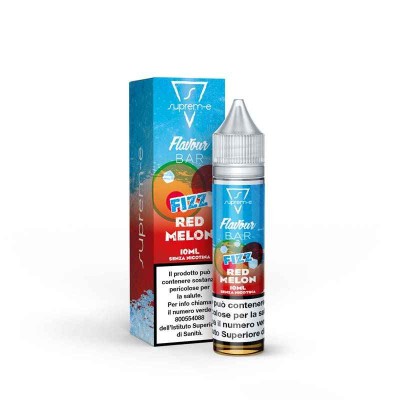 Liquido per Sigaretta Elettronica FIZZ RED MELON Mini Mix 10ML/20 by Suprem-e al gusto di Melone, Anguria, fragola, ghiaccio.