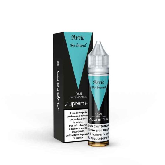 Liquido per Sigaretta Elettronica ARTIC RE-BRAND Mini Mix 10ml/20 by Suprem-e al gusto di MENTA ARTICA