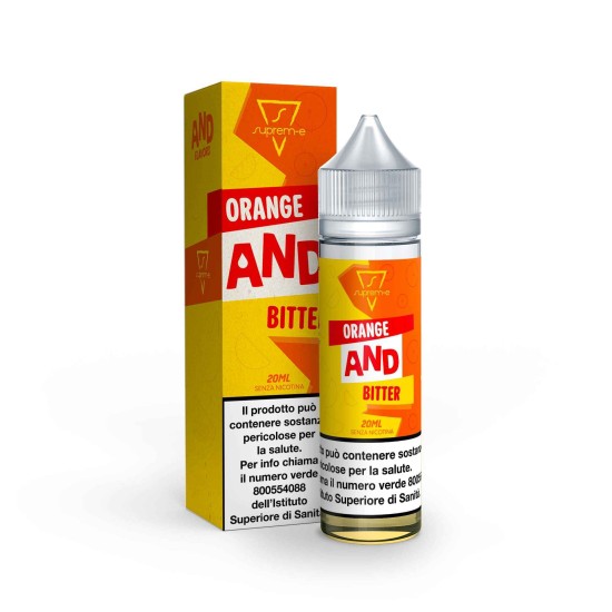 ORANGE AND BITTER Shot Mix 20ML/60 Liquido per Sigaretta Elettronica by Suprem-e