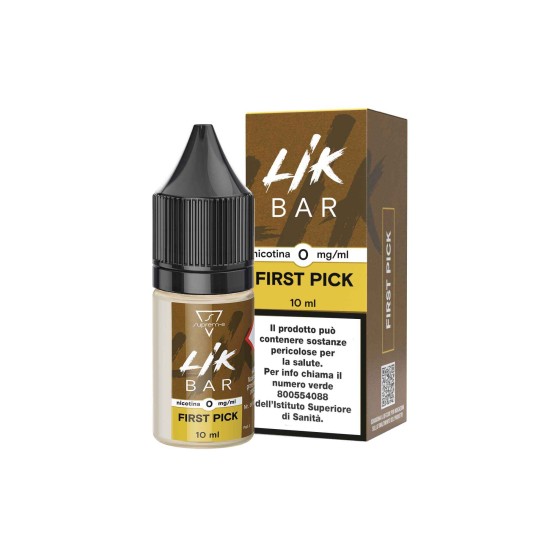 LIK BAR TABACCO - FIRST PICK 10ml Liquido per Sigaretta...