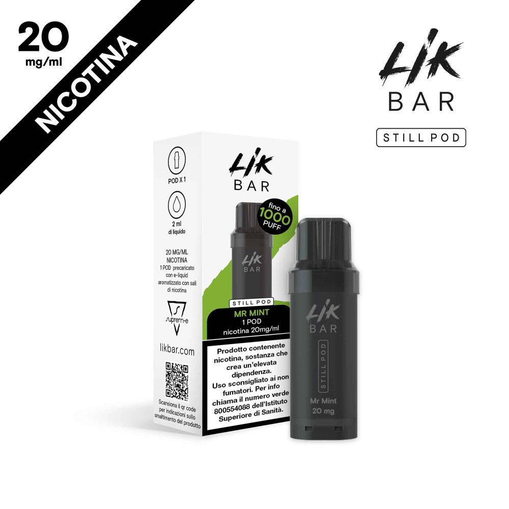 LIK BAR STILL POD - MR MINT - NICOTINA 20