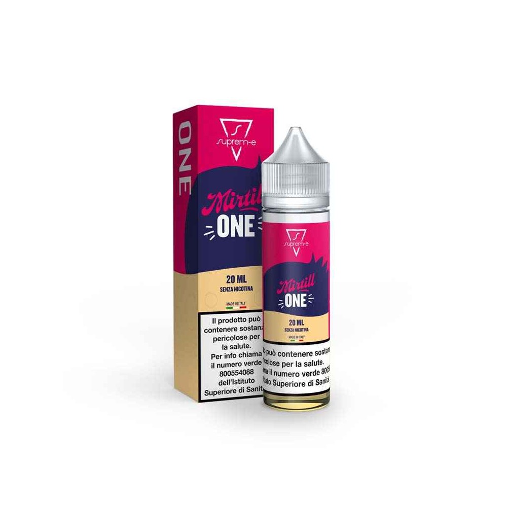 Liquido per Sigaretta Elettronica MIRTILLONE Linea ONE Shot Mix 20ML/60 al gusto di Cheesecake ai Mirtilli.