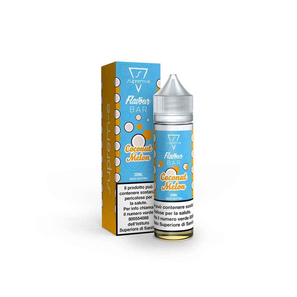 Liquido per Sigaretta Elettronica by Suprem-e Shot Mix 20ML/60 COCONUT MELON al gusto di Melone e cocco.