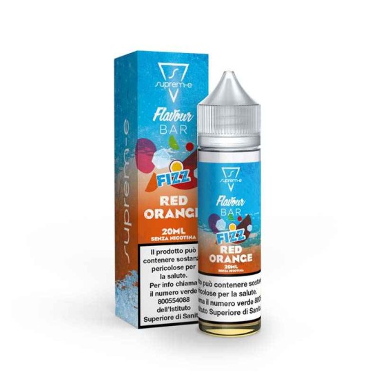 Liquido per Sigaretta Elettronica Shot Mix 20ML/60 al gusto di Arancia, Passion fruit e Fragola con ghiaccio.