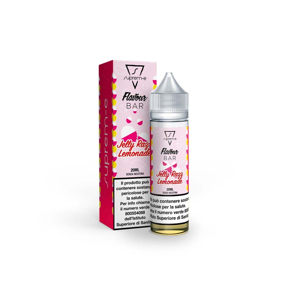 Liquido per Sigaretta Elettronica JELLY RAZZ LEMONADE Shot Mix 20ML/60 al gusto di Lychee, passion fruit, limonata, ghiaccio