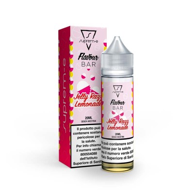 Liquido per Sigaretta Elettronica JELLY RAZZ LEMONADE Shot Mix 20ML/60 al gusto di Lychee, passion fruit, limonata, ghiaccio