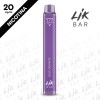 LIK BAR - Blue Granate Nicotina 20 Sigaretta Elettronica Usa e Getta