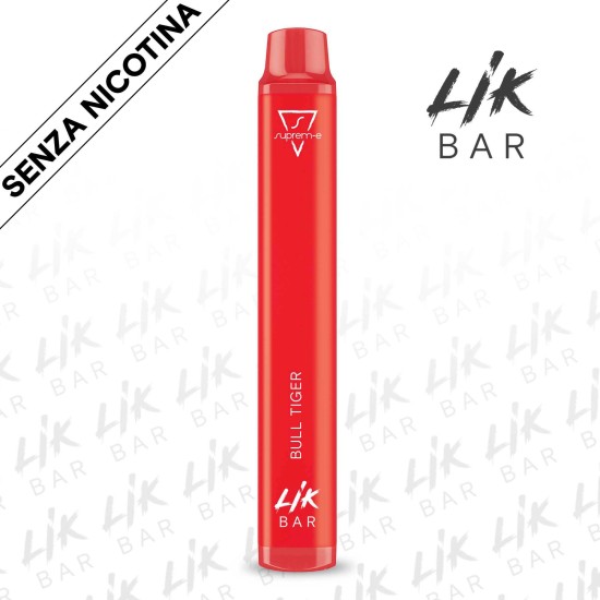 LIK BAR - Bull Tiger Senza Nicotina Sigaretta Elettronica Usa e Getta