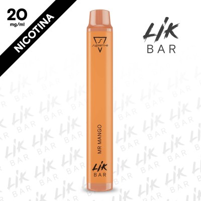 LIK BAR - Mr Mango Nicotina 20 Sigaretta Elettronica Usa e Getta