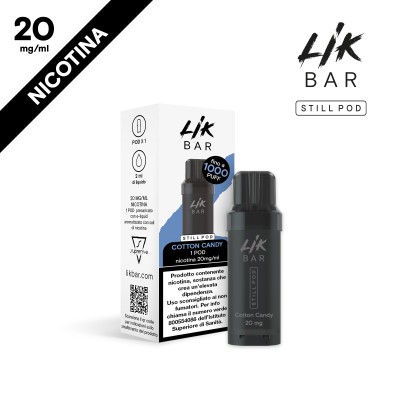 LIK BAR STILL POD - COTTON CANDY - NICOTINA 20