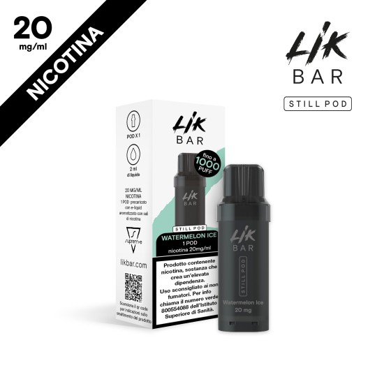 LIK BAR STILL POD - WATERMELON ICE - NICOTINA 20