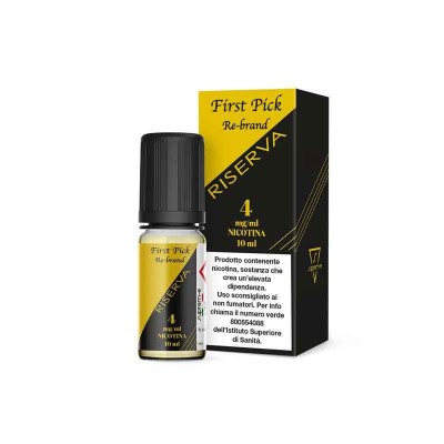 FIRST PICK RE-BRAND RISERVA 10ml Liquido per Sigaretta Elettronica by Suprem-e