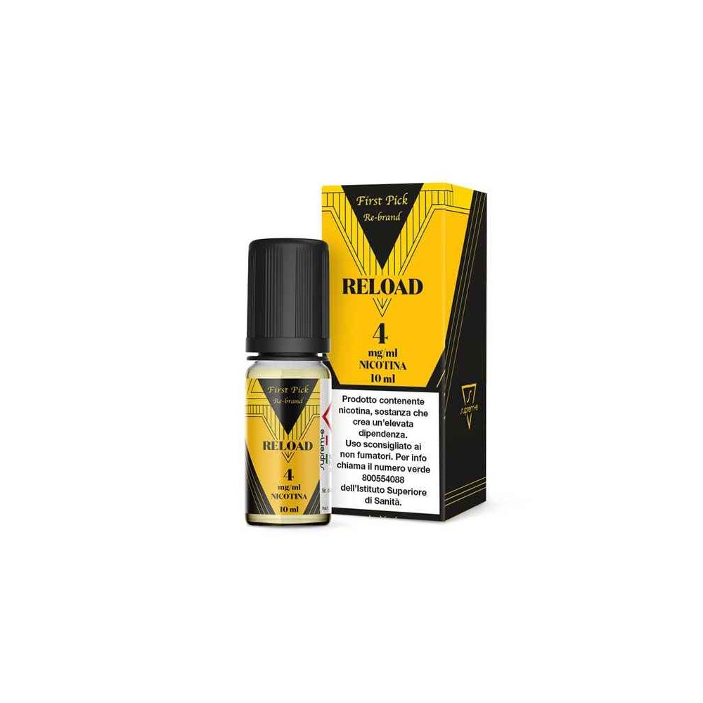 FIRST PICK RE-BRAND RELOAD 10ml Liquido per Sigaretta Elettronica by Suprem-e