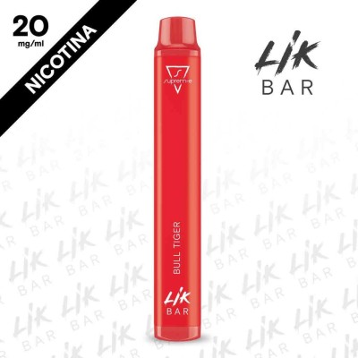 LIK BAR - Bull Tiger  - Nicotina 20 - Sigaretta Elettronica Usa e Getta By Suprem-e