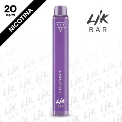 LIK BAR - Blue Granate - Nicotina 20 - Sigaretta Elettronica Usa e Getta By Suprem-e