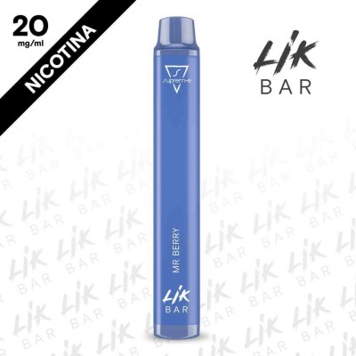 LIK BAR - Mr Berry  - Nicotina 20 -  Sigaretta Elettronica Usa e Getta By Suprem-e