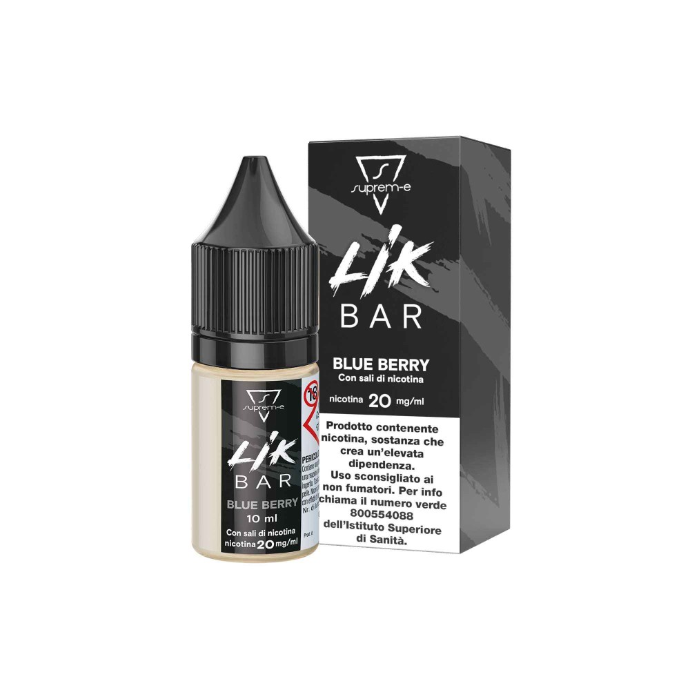 LIK BAR BLUEBERRY 10ml by Suprem-e Liquido per Sigaretta Elettronica