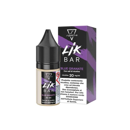 LIK BAR BLUE GRANATE 10ml Liquido per Sigaretta...