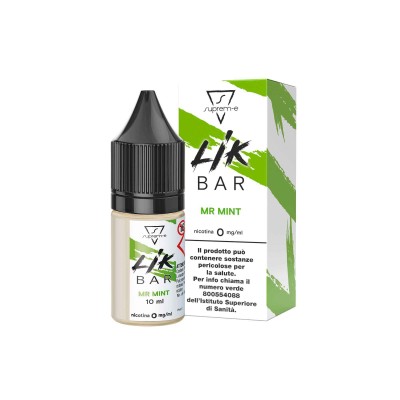 LIK BAR MR MINT 10ml by Suprem-e Liquido per Sigaretta Elettronica