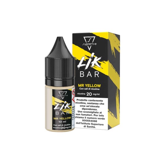 LIK BAR MR YELLOW 10ml Liquido per Sigaretta Elettronica...