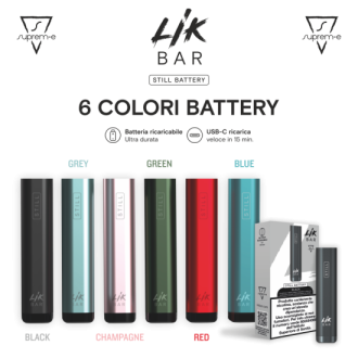 LIK BAR STILL BATTERY | Usaegetta-shop.it